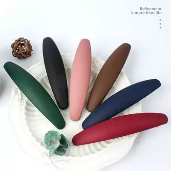 Сплошной цвет, зажим для хвоста, модные простые заколки для укладки волос, шпилька для женщин и девочек, аксессуары для укладки волос, головные уборы