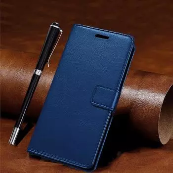 Сплошной цветной кожаный чехол-раскладушка с книгой для iPhone 15 14 13 12 11 Pro Max X XR XS Max 7 8 15 Plus, мягкий чехол-кошелек с отделением для карт и подставкой For iPhone 8 Plus красный