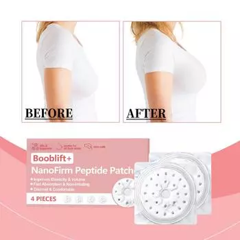 Сплошной силикон, многоразовая поддержка верхней части против провисания, подъем и сборка, бесшовный, дышащий уход за грудью, прочный пластырь One Size