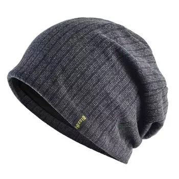 Сплошные цветные шапки, мужские осенне-весенние шапки-бини, повседневные свободные шапки с капюшоном, женская уличная одежда в стиле хип-хоп, шапочки Skullies, мягкая шапка 56-60CM серый