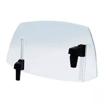 Спойлер для лобового стекла мотоцикла, дефлектор воздуха, повышение комфорта и безопасности, долговечность