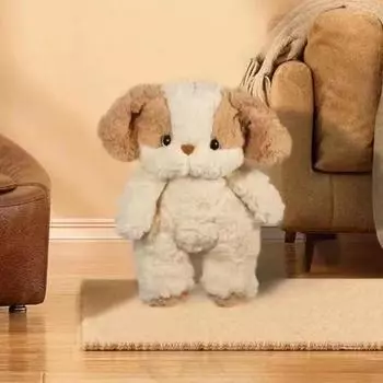 Спокойной ночи, кукла-собака, спящая с плюшевой кукольной подушкой 30cm