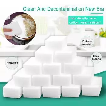 Sponge Durable Multi-function Hgkj 10x6x1.7cm Car Cleaning Tools Foam Cleaner Universal Car Accessories Multi-purpose Cleaner