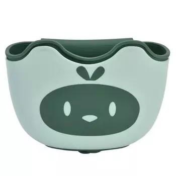 Sponge Holder Drain Hole Design Scratch Resistant Sink Sponge Storage Bag Holder for Bathroom