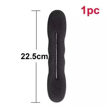 Sponge Plastic Loop Curly Hair Maker Hair Scrunchie Headband Twist Donut Bun Curler Hairbands Hairstyle Tools