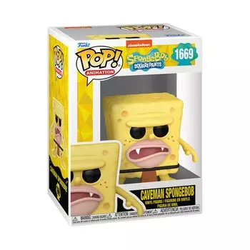 SpongeBob Caveman Figure Funko SBS Caveman SB Pop! TV 25th- (SpongeBob)