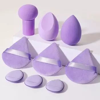 Спонж для макияжа, блендер, Красота, яйцо, косметический набор слоек, мягкие спонжи для тональной основы, пудра, женские аксессуары для макияжа, инструменты для красоты розы красного