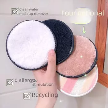 Спонж для снятия макияжа Jiaobosi Magic Lazy Water - популярное средство для умывания и снятия макияжа на хлопке в TikTok.