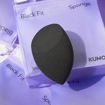Спонж для тональной основы Kumo Black Fit