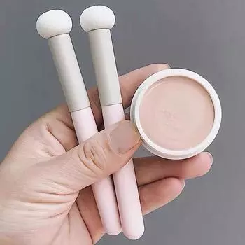 Спонж-консилер Mushroom Head Precision Concealer Sponge — безупречный результат без кисти белый