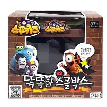 Spookiz Smart School Box Card Game, популярная корейская игра
