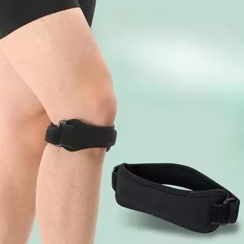 Спорт на открытом воздухе, фитнес, баскетбол, бег, альпинизм, защита для езды на велосипеде, одинарный ремень надколенника, защита колена, ремешок для ног из материала для дайвинга