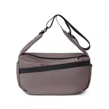Sport Portable Crossbody Bag Lightweight Underarm Bag Waterproof Shoulder Bag темно-серого