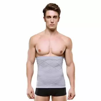 Sport Tummy Control Abdomen Corset Waist Trainer Corset Slimming Body Shaper Waist Trimmer Belt L