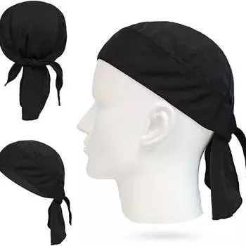 Спортивная бандана с защитой от ультрафиолета, быстросохнущая жёлтый