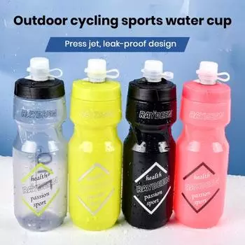 Спортивная бутылка для воды для езды на велосипеде на открытом воздухе, 710 мл, пищевая, без BPA, термостойкая, герметичная, с широким горлышком, спортивная бутылка для воды A