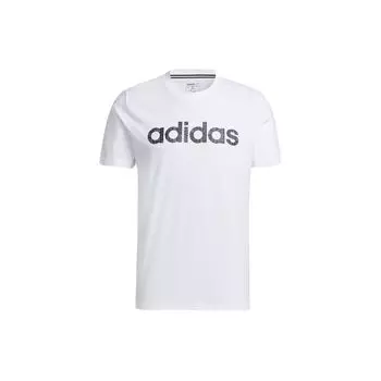 Спортивная футболка Adidas Neo с логотипом, мужские топы, белая GP4880 L