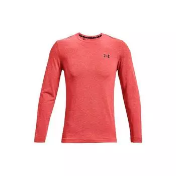 Спортивная футболка с контрастным логотипом Under Armour, мужские топы Venom-Red 1361135-690 L