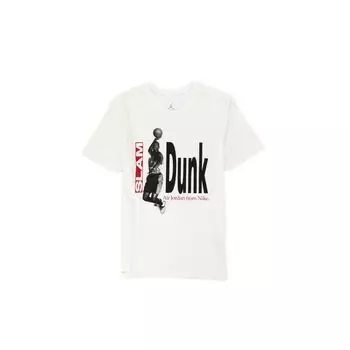 Спортивная футболка с коротким рукавом Air Jordan Flyprint, мужские топы, белая 939615-100 XXL