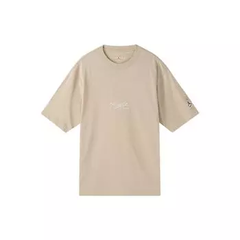 Спортивная футболка с коротким рукавом Jordan Flight Essentials с вышитым логотипом, мужские топы абрикосового цвета DA9890-245 M