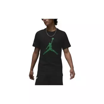 Спортивная футболка с короткими рукавами Jordan с логотипом, мужские топы, черные DX9582-010 XXL