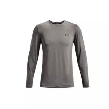 Спортивная футболка Under Armour Rush Series с контрастным логотипом и круглым вырезом, мужские топы, темно-вереск-серый 1361135-066 XL