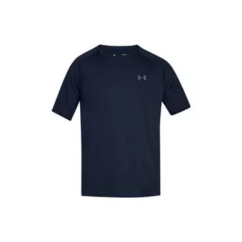 Спортивная футболка Under Armour Training, мужские топы, темно-синяя 1326413-408 L