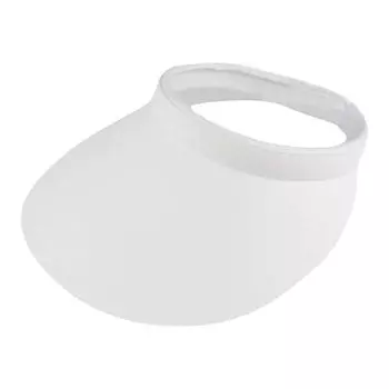 Спортивная хлопковая саржа с клипсой, пустой цилиндр, уличная и солнцезащитная шляпа, дорожная шляпа One Size белый