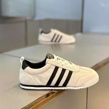 Спортивная и любительская обувь весна и осень эластичная весенне-осенняя модная мужская повседневная обувь спортивная обувь для серфинга мужская обувь универсальная, нескользящая 39 чёрный