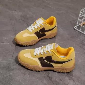 Спортивная и повседневная обувь для девочек из сетки 35 бежевый