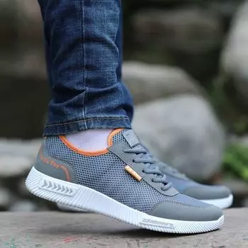 Спортивная и повседневная обувь из сетки, мужские одинарные туфли с мягкой подошвой, легкие туфли для сноуборда 39