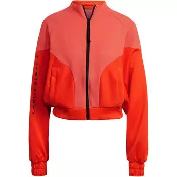 Спортивная куртка Adidas Cover-Up Женская верхняя одежда Оранжевый Желтый Черный GH8222 L