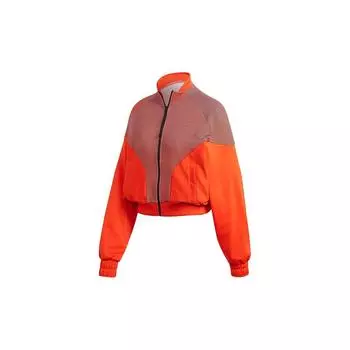 Спортивная куртка Adidas Cover-Up Женская верхняя одежда Оранжевый Желтый Черный GH8222 S