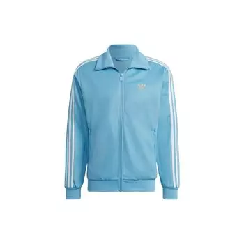 Спортивная куртка Adidas Originals Fb Nations с вышитым логотипом и воротником-стойкой, мужская верхняя одежда, синяя HK7409 XXXL