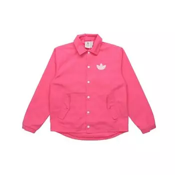 Спортивная куртка Adidas Originals Trefoil Big Logo Мужская Верхняя одежда Полусолнечно-розовый H09394 M