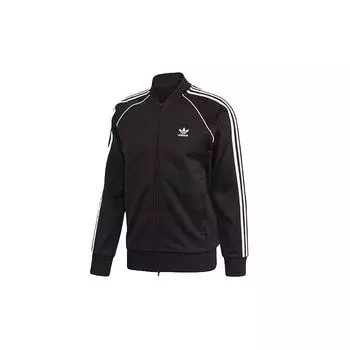 Спортивная куртка adidas Primeblue SST черная/белая мужская уличная одежда GF0198 S