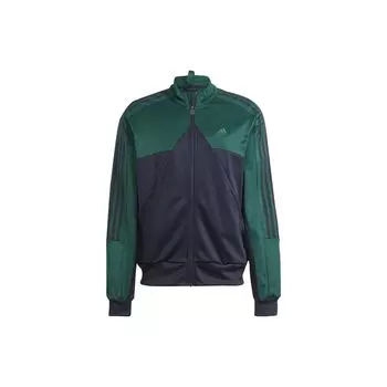 Спортивная куртка Adidas Tiro с полной молнией, мужские топы, чернильно-синяя IM2895 M