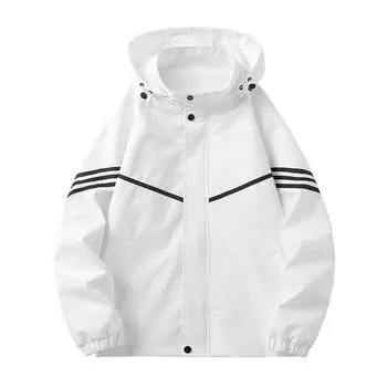 Спортивная куртка для активного отдыха Весна и осень Весна и осень Мужчины и женщины Одинаковая корейская версия Пара Свободная повседневная куртка для альпинизма Tide M чёрный