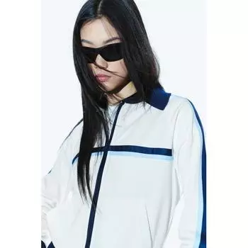 Спортивная куртка HM белая темно-синяя