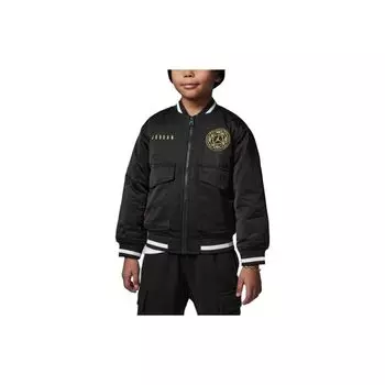 Спортивная куртка Jordan Letter Print Zip, детские куртки FJ9636-010 S