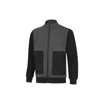 Спортивная куртка Li Ning Color Block Stand Collar с воротником-стойкой, мужская куртка, черная AJDT701-3 S