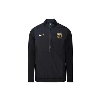 Спортивная куртка Nike Barcelona Football Club Мужская верхняя одежда черная CJ6624-010 S