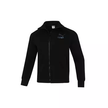 Спортивная куртка Puma Iconic T7 Retro Logo Мужская Верхняя одежда Черный 531377-95 S