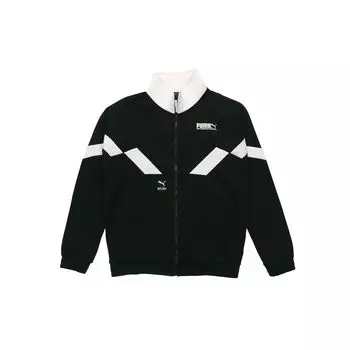 Спортивная куртка Puma Logo Track Jacket Stand Collar Мужская Верхняя одежда Черный 531339-01 M