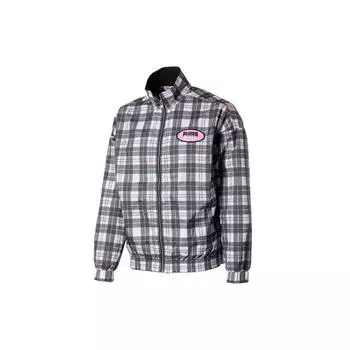 Спортивная куртка Puma x VonDutch с двусторонним воротником Мужские куртки черные 598320-01 XXS
