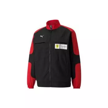 Спортивная куртка с вышитым логотипом PUMA Ferrari Racing Series Мужская Верхняя одежда Racing-Red 531644-02 M