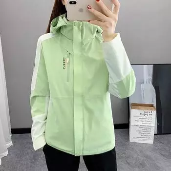 Спортивная куртка три в одном для женщин-штурмовиков, двухкомпонентная женская водонепроницаемая ветрозащитная теплая куртка для альпинизма на осень и зиму M