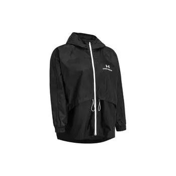 Спортивная куртка Under Armour Rush Series Solid Color Zip, женские куртки, черный цвет 1369848-001 S