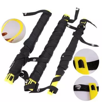 Спортивная лестница для ловкости, футбол, регулируемый нейлоновый ремень, лестница для прыжков, скорость, фитнес, координация тела, разминка, тренировочный инструмент