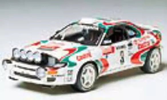 Спортивная машина серии Tamiya Castrol Celica 1993 Monte Carlo Rally Winner Пластиковая модель 24125 1/24 № 125